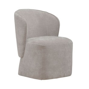Accent Dining Shelter Side Panels Truffle Chair w/ Casters