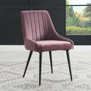 Caspian Side Chair (Pink) (Set of 2)