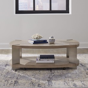 Harlow Oval Cocktail Table