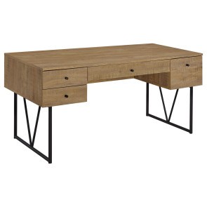 Analiese Mango 4-Drawer Writing Desk