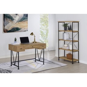 Analiese Mango Home Office Set w/ 3-Drawer Desk
