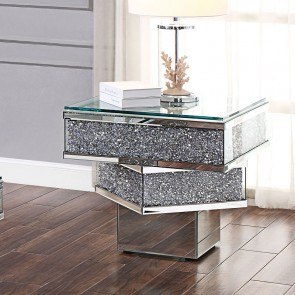 Acme furniture 82770 noralie collection outlet coffee table in ed mirror