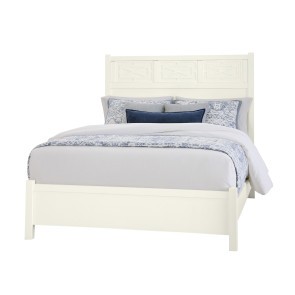 Tide and Timber White Maple Fretwork Bed