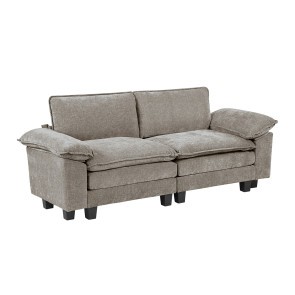 Dublin Dark Pewter Loveseat
