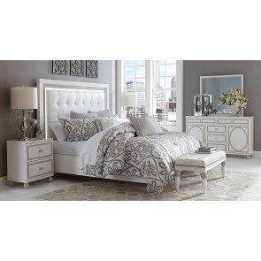 Sky Tower Bedroom Set (White)