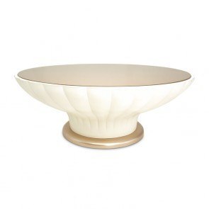 La Rachelle Round Scalloped Cocktail Table