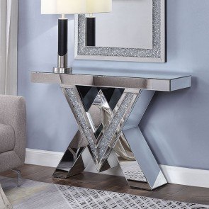 Acme furniture 82770 noralie collection shop coffee table in ed mirror
