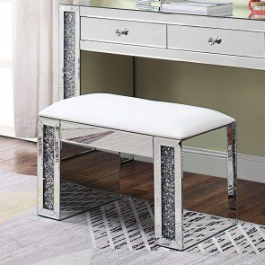 Acme furniture 82770 noralie collection top coffee table in ed mirror