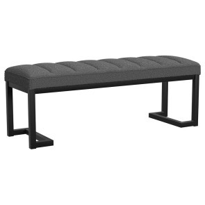 Mesa Accent Bench (Charcoal)