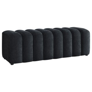 Summer Black Accent Bench