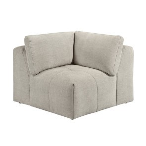 Tidal Taupe Corner Seat