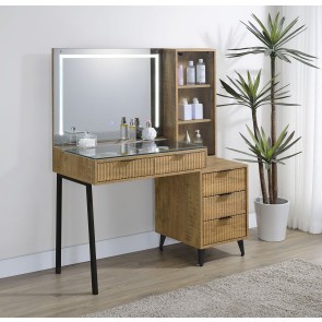 Souza Mango Makeup Vanity w/ LED Mirror