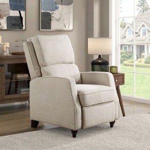 Synergy home lia shop fabric pushback recliner