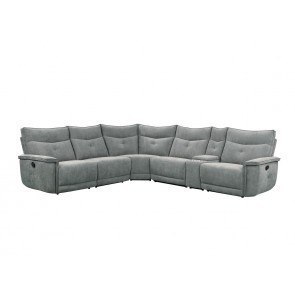 Tesoro Modular Reclining Sectional (Dark Gray)