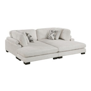 Tinley Beige 2-Piece Chaise