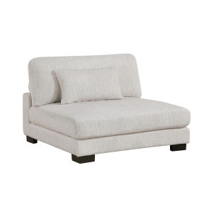 Tinley Beige Armless Chair