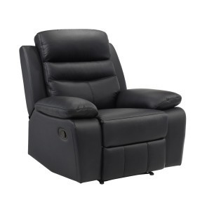 Hancock Black Recliner