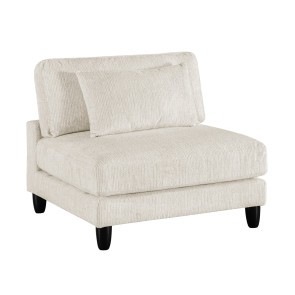 Robstown Beige Armless Chair