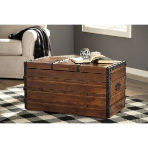 Kettleby Brown Storage Trunk