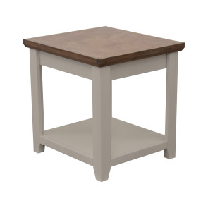 Avalon Sandstone and Whiskey End Table