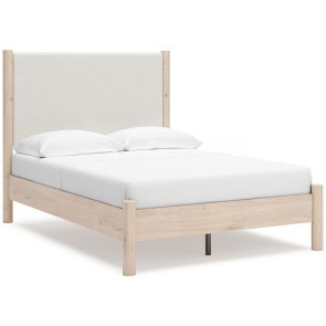 Cadmori Platform Bed (Tan)