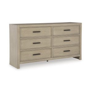 Calmoro Gray Wash Dresser