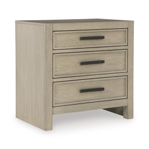 Calmoro Gray Wash Nightstand