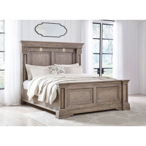 rosemary様 Rosemary Upholstered Bed (Grey) Crown Mark Furniture