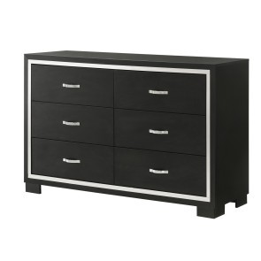 Gennro Black Dresser