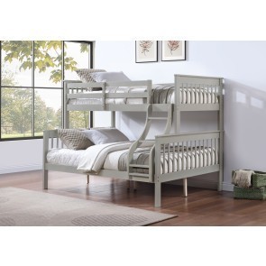 Marita Gray Twin over Full Bunk Bed