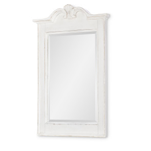 Vintage Market Picket Fence Scalloped Mirror