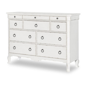 Vintage Market Picket Fence 10-Drawer Dresser