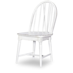 Vintage Market Picket Fence Windsor Side Chair (Set of 2)