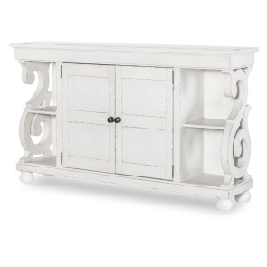 Vintage Market Picket Fence Corbel Hall Console
