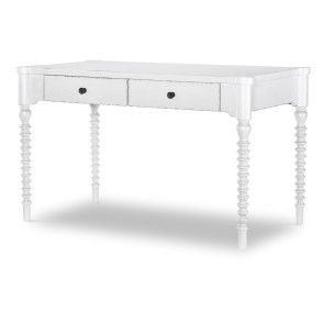 Vintage Market Picket Fence Turned Bobbin Leg Writing Desk