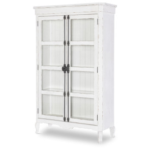 Vintage Market Picket Fence Cremone Bolt Display Cabinet
