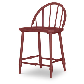 Vintage Market Spiced Apple Windsor Counter Height Chair (Set of 2)