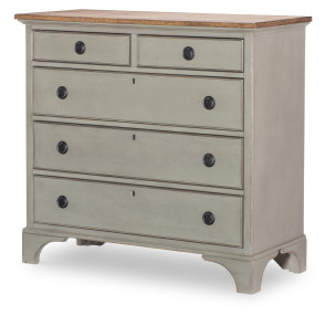 Vintage Market Northern Moss and Barnwood Oak Accent Chest