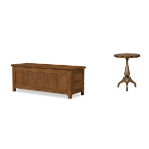 Lake House Pinecone Occasional Table Set