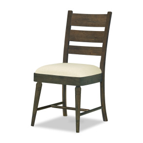 Lake House Dried Tobacco Ladder Back Side Chair (Set of 2)