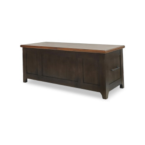 Lake House Pinecone and Dried Tobacco Sliding Top Cocktail Table