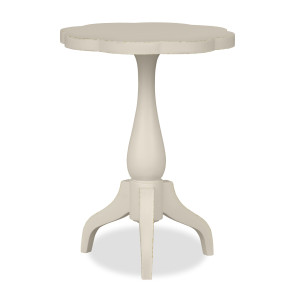 Lake House Sailcloth Round End Table
