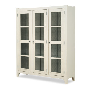 Lake House Sailcloth Display Cabinet