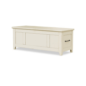 Lake House Sailcloth Sliding Top Cocktail Table
