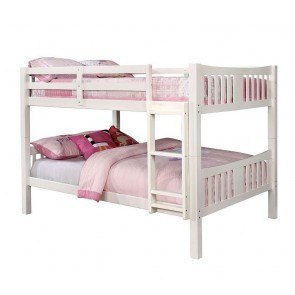 Cameron Full over Full Bunk Bed (White)