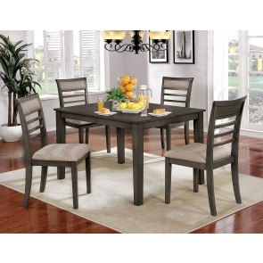 Fafnir 5-Piece Dining Room Set (Gray)