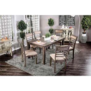Fafnir 7-Piece Dining Room Set (Gray)