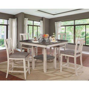 Ann II 5-Piece Counter Height Dining Set