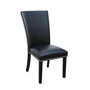 Artemis Black PU Dining Chair (Set of 2)