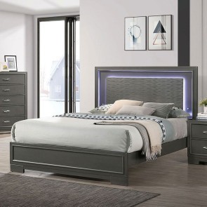 Alison Platform Bed w/ LED Lighting